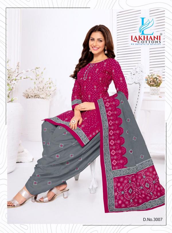 Lakhani Bandhani Vol-3 Cotton Designer Dress Material